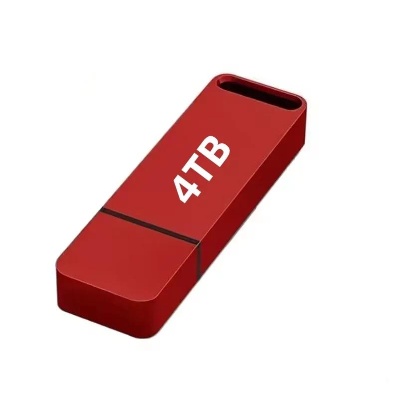 Clé USB pour téléphone, Micro USB, 4TB, boîtier métallique, résistante aux chocs, plug-and-play | Sansoti