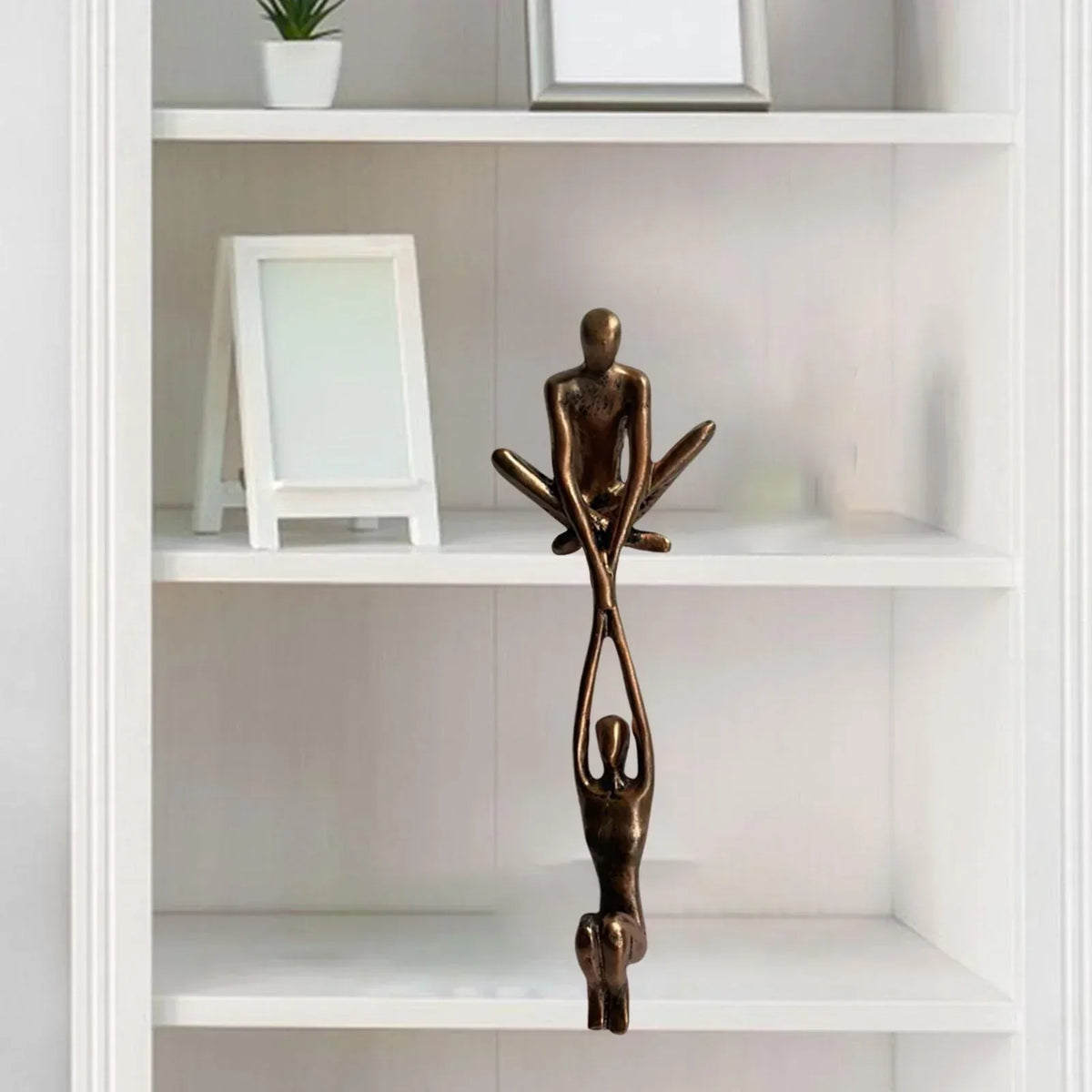 Amour et force éternels | Sculpture statuette | Décoration d’intérieur | Décoration unique