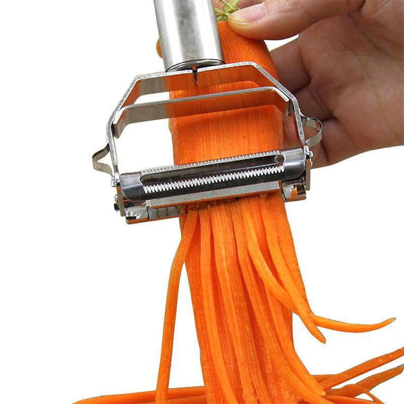 Professional Vegetable Peeler with Double Blades for Peeling & Julienne | Sansoti