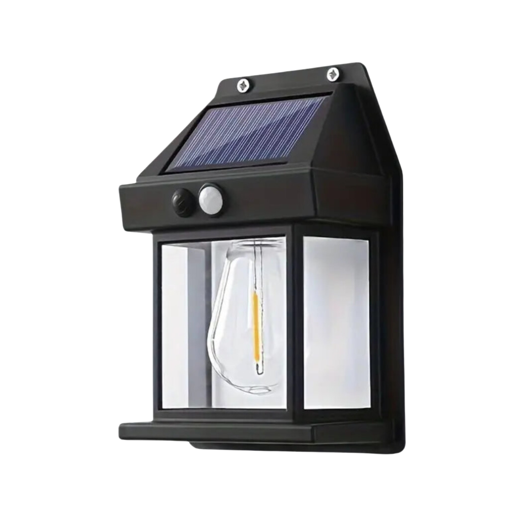 Solar Outdoor Wall Light with Motion Sensor 3W LED IP44 Waterproof Light for Garden Patio Balcony Driveway | Sansoti