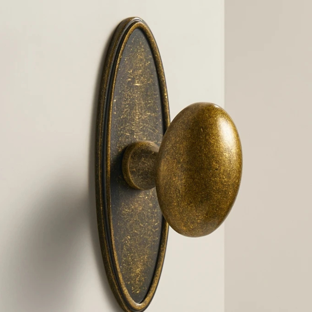 Antiker Möbelknopf aus Messing Vintage-Griff für Schrank Schublade Kommode Klassisches Interieur Nostalgischer Stil | Sansoti
