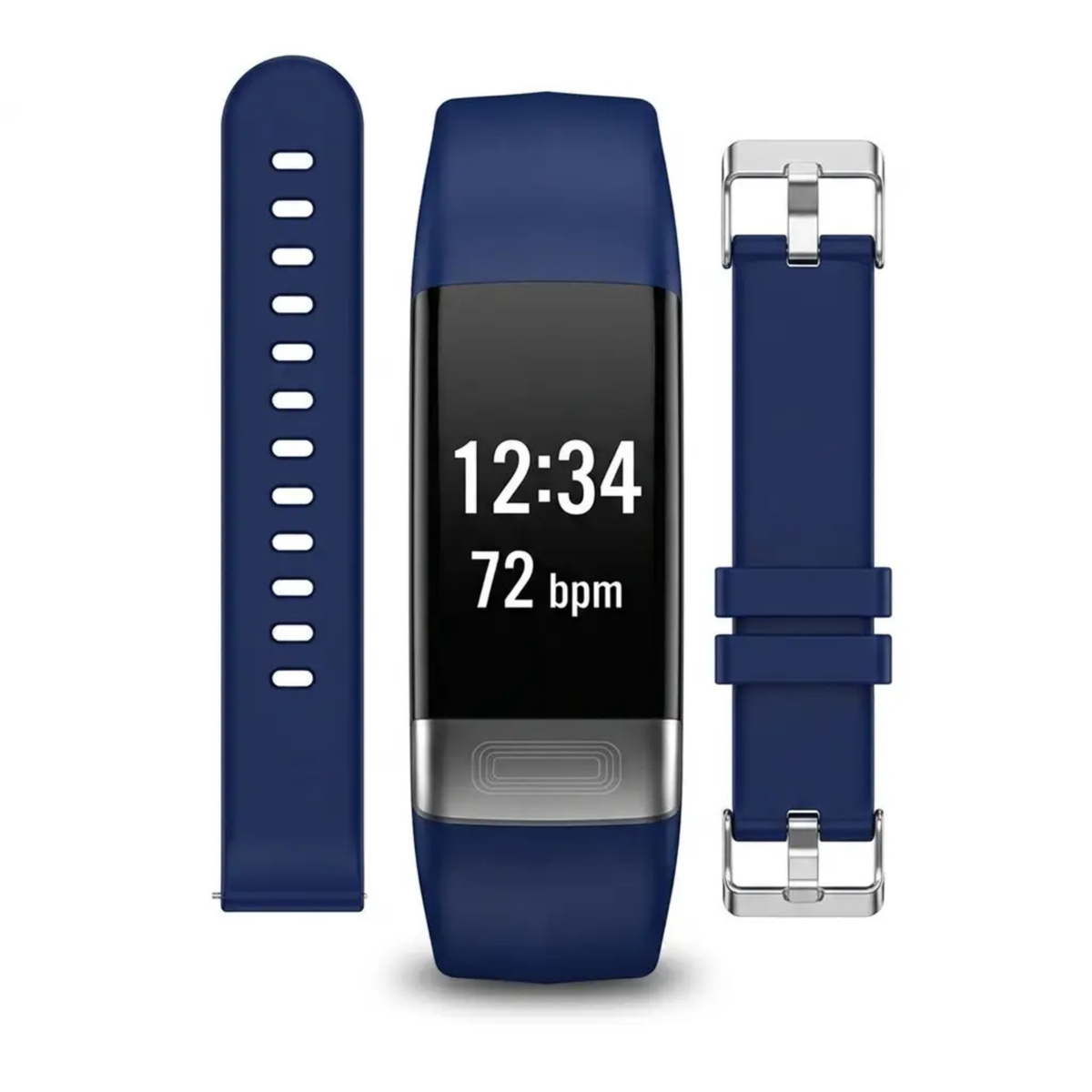 Smartwatch z ciśnieniomierzem, EKG, pulsometrem, pomiarem saturacji i monitorowaniem snu – monitor zdrowia | Sansoti