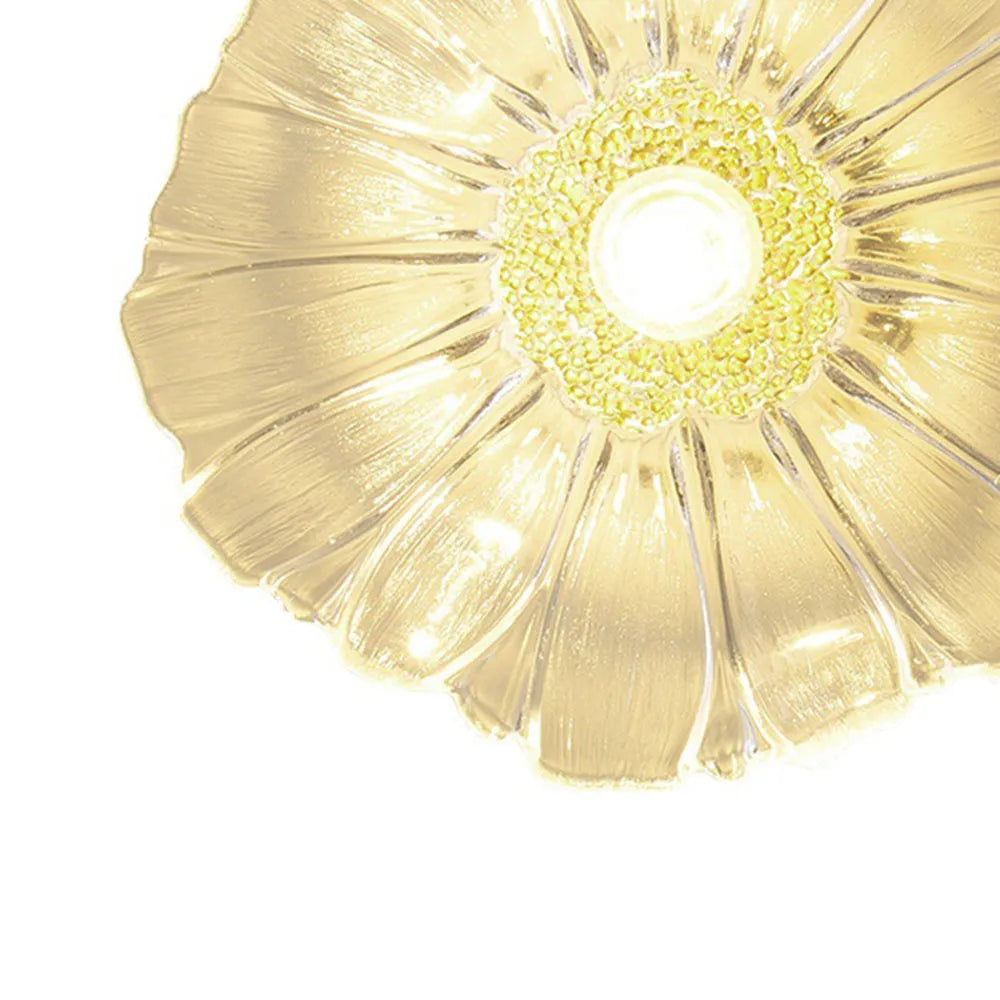 Glazen Bloemplafond- en Hanglamp met Messing Binnenlicht Retro Design Scandinavisch Eetkamer Slaapkamer | Sansoti