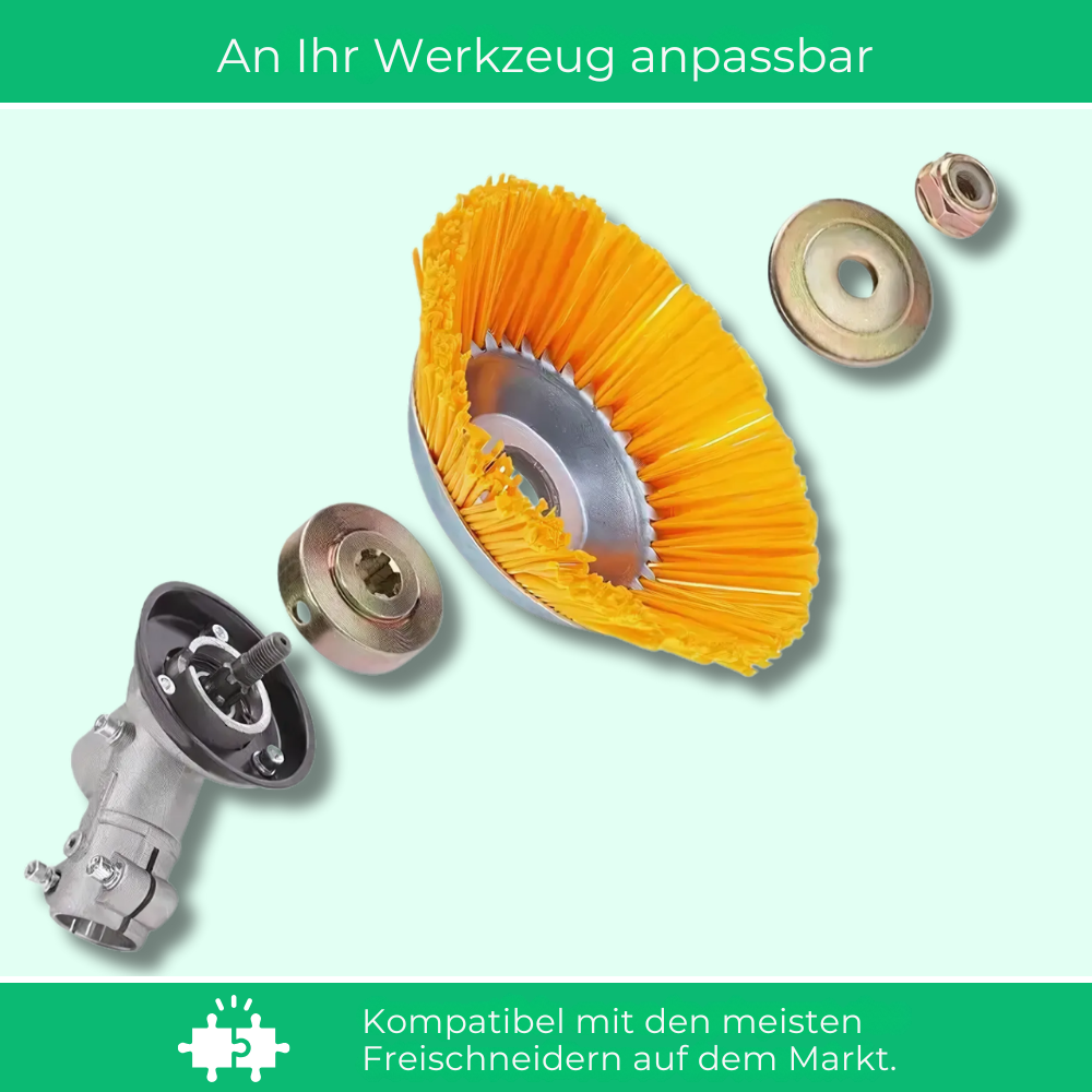 Professionele Trimkop voor Bosmaaier – 200mm Nylon – 10.000 TPM – Geschikt tot Ø20mm Steel | Sansoti