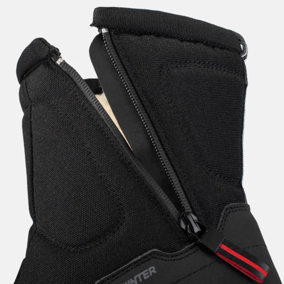 Gefütterte Damen-Winterstiefel Wasserdichte Schneestiefel Rutschfest Warm Gefüttert Oxford-Material Snowboots | Sansoti