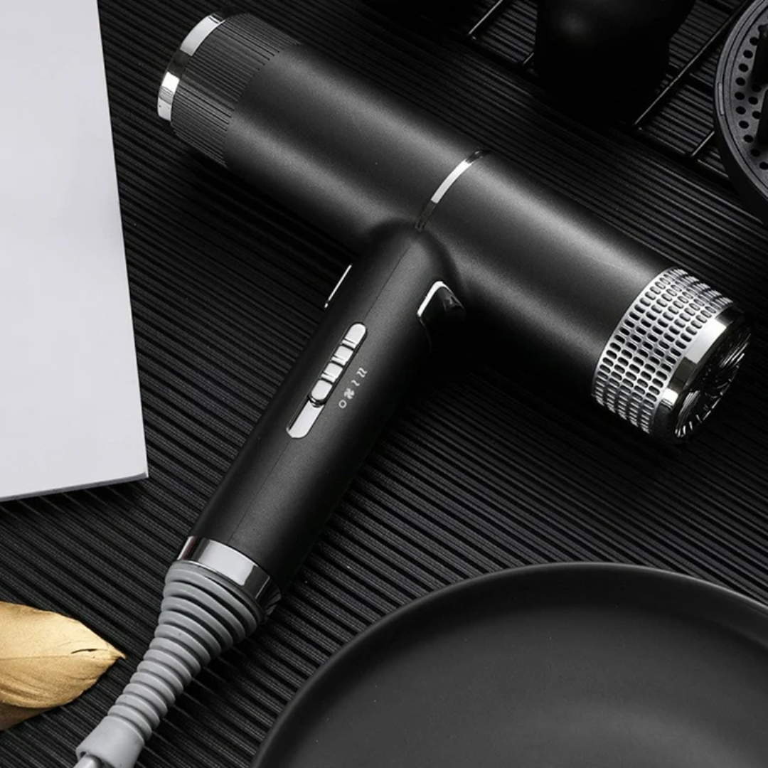Lightweight hairdryer with attachments, ion technology, and powerful motor | Sansoti