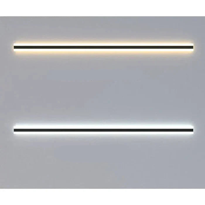 Wasserdichte Außenwandlampe aus Metall und Acryl, Schwarz, Warmweiß, Kaltweiß, LED-Gartenbeleuchtung, Fassadenlampe für den Außenbereich | Sansoti
