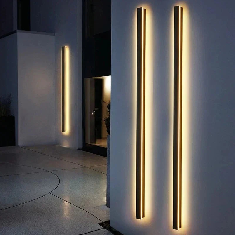 LED Wandlamp Buiten Binnen IP65 Waterdicht 30cm tot 120cm Minimalistisch Modern | Sansoti