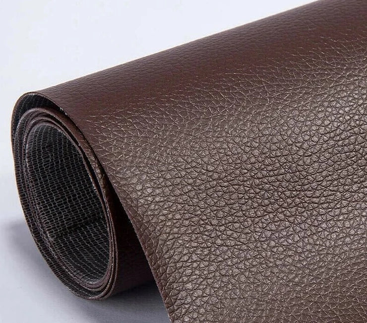 Film de réparation autocollant en cuir, découpable, 50x138cm, pour réparer les meubles, fauteuils, canapés et articles en cuir | Sansoti