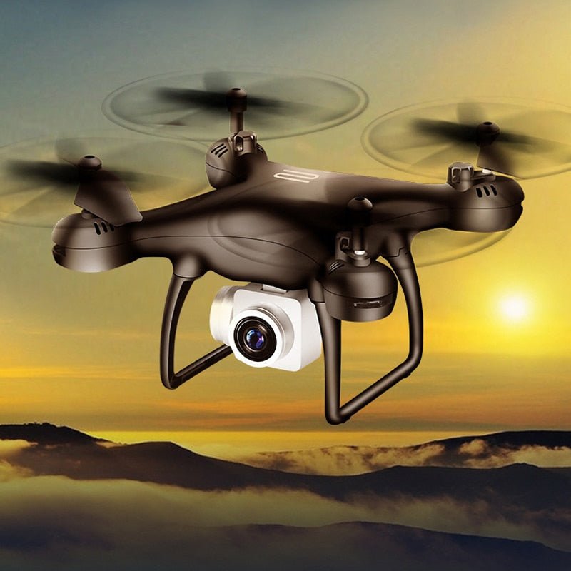Professional Quadcopter Drone 4K Camera 5G WiFi GPS Foldable Aerial Photography Outdoor Black White RC | Sansoti