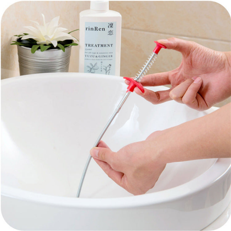 Drain Unclogging Hook — Flexible Tool for Drains & Pipes | Sansoti