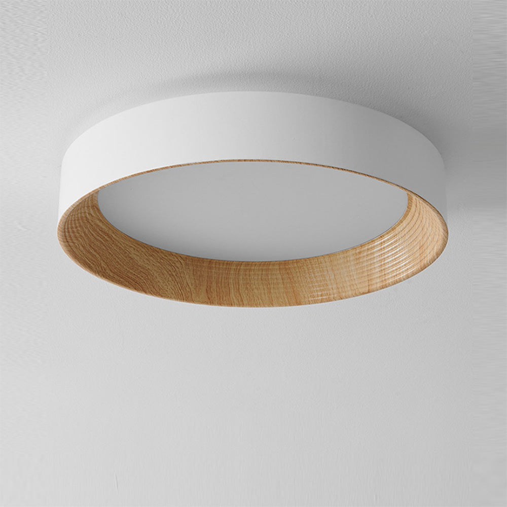 Minimalist Round Low-Profile Ceiling Lamp Bedroom Ceiling Lighting LED | Sansoti