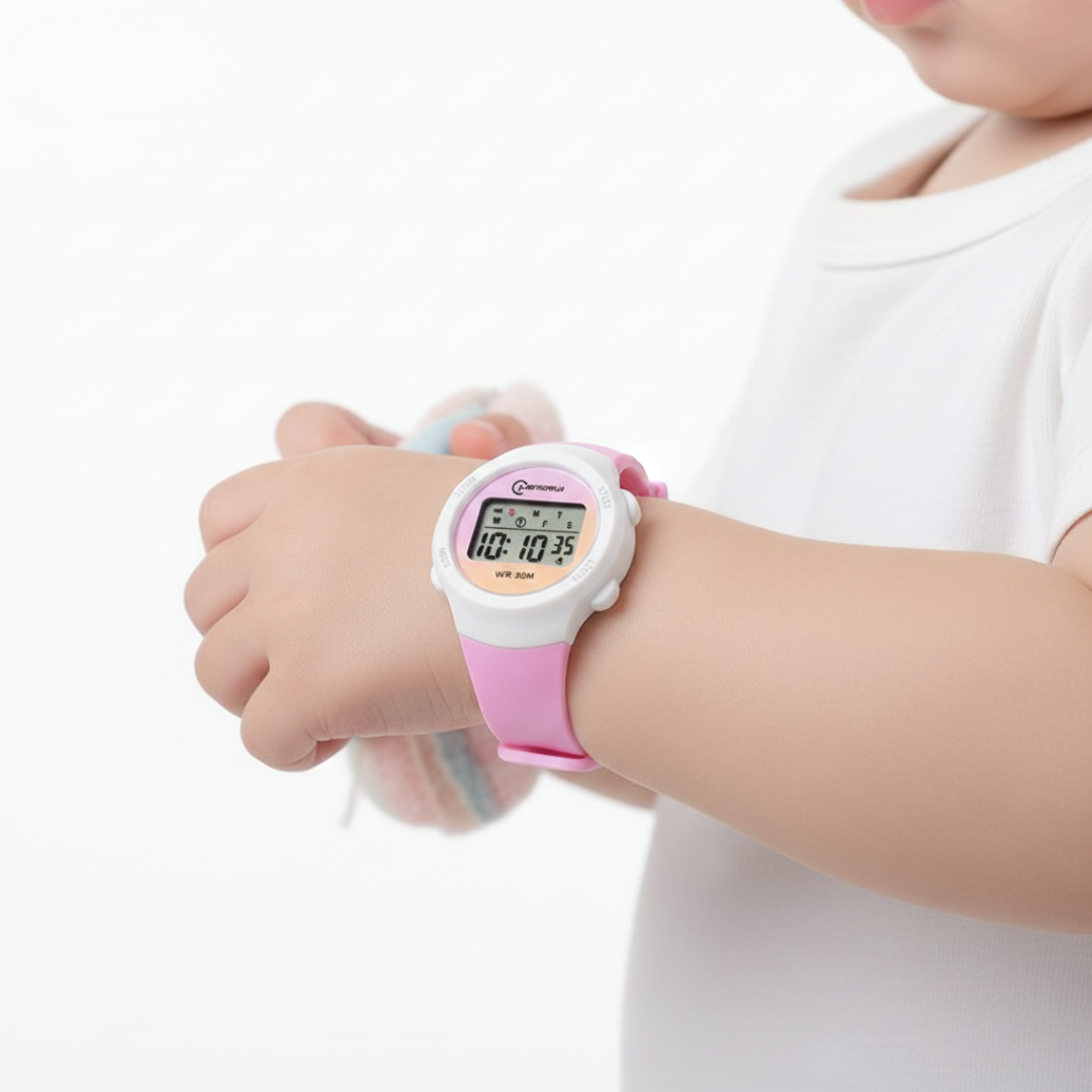 Digital Children's Watch Waterproof Sports Watch with Alarm and Stopwatch Children's Alarm Clock Wristwatch for Kids Girls Boys | Sansoti