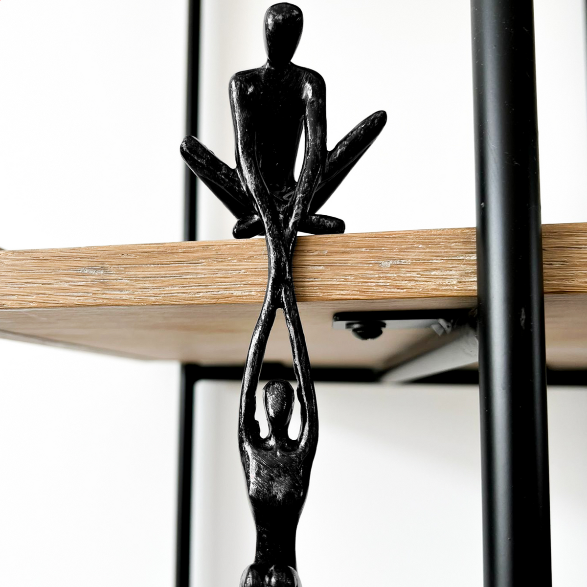 Sculpture Duo Éternel – Œuvre décorative de deux figures reliées | Sansoti
