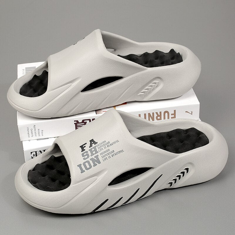 Orthopedic Massage Slippers with Arch Support Comfortable Slip-Resistant Unisex Sizes 36-45 for Home | Sansoti