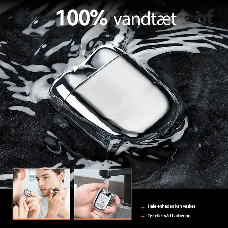 Compact Rechargeable Shaver with USB Port – Waterproof Travel Shaver for Face and Body | Sansoti