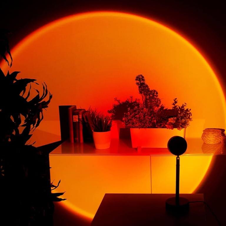 Atmospheric Sunset Projection Lamp for Living Room, Bedroom and Interior Mood Lighting | Sansoti