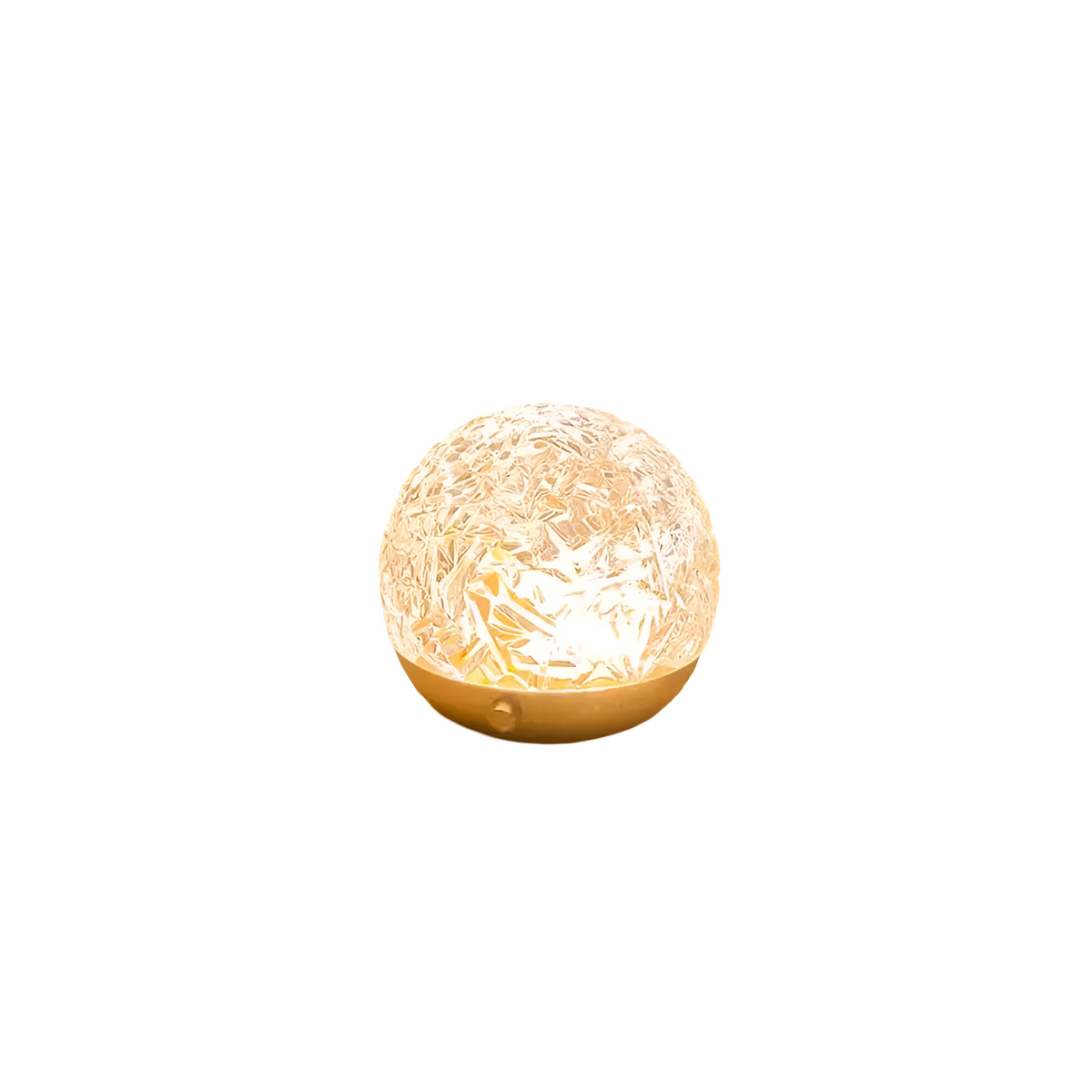 Dimmable LED Projector Lamp 360° Rotatable Head Crystal Ball Wooden Mood Lamp Wave Pattern Night Light | Sansoti