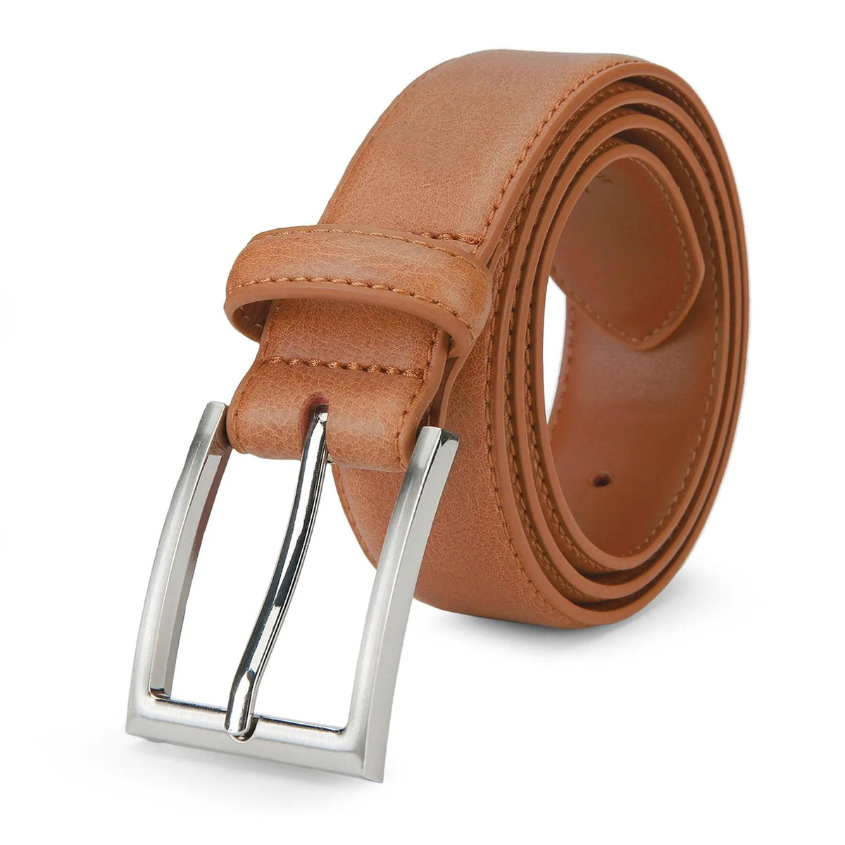 Leren Riem met Klassieke Gespsluiting voor Mannen en Vrouwen – Premium Kwaliteit in 7 Kleuren | Sansoti