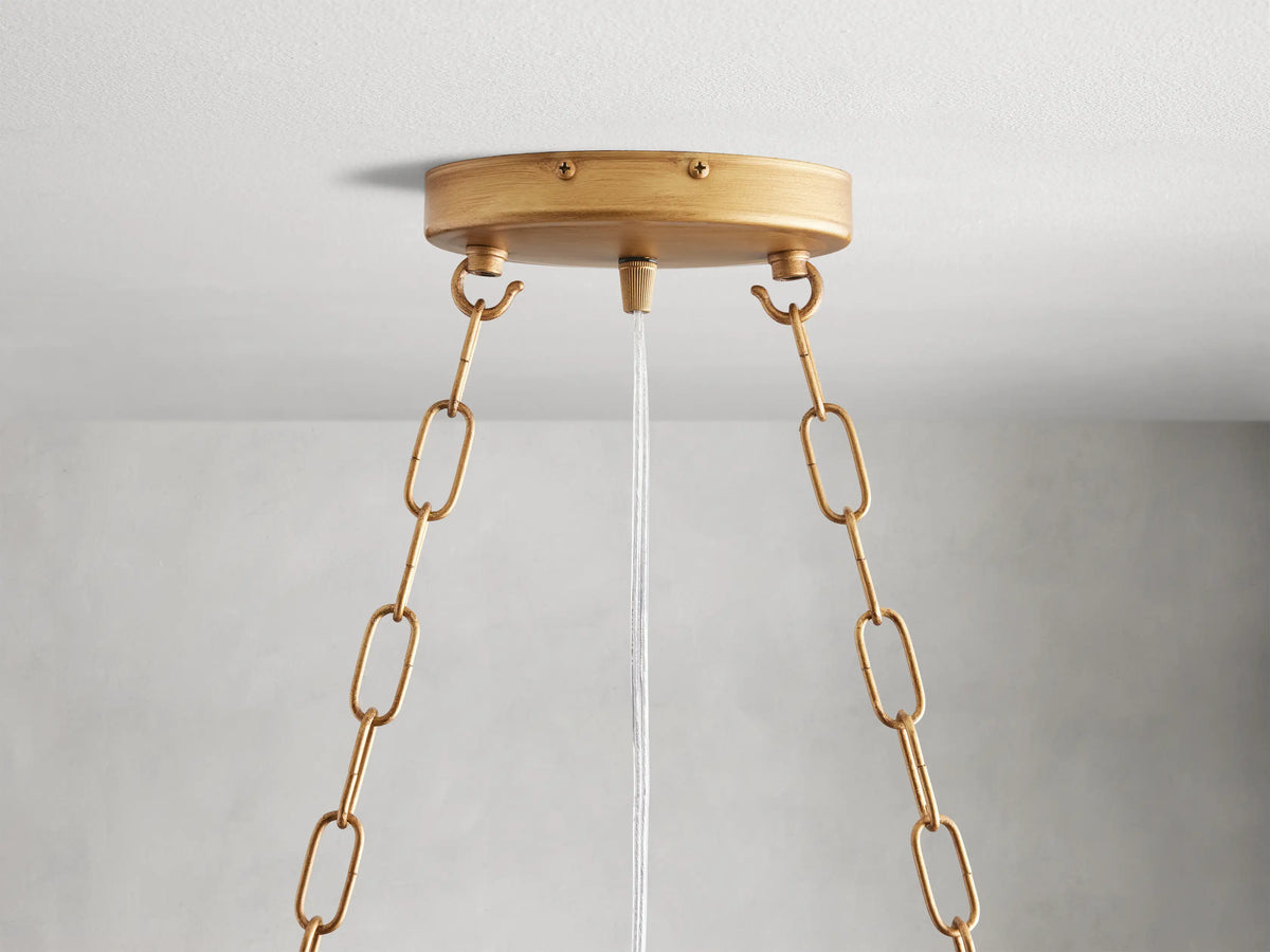 Linear Crystal Chandelier Iron Adjustable 3 Finishes Dining Room Living Room Lighting 8-12 Sockets | Sansoti