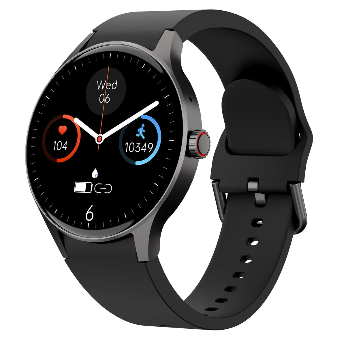 Gesundheits-Smartwatch mit Herzfrequenzmesser, Blutdruckmessung, Sauerstoffsättigung, Schlafüberwachung wasserdicht für Sport | Sansoti