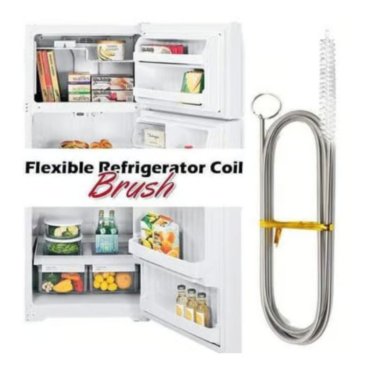Refrigerator Drain Brush Set 15cm with Spray Function Flexible Cleaner for Drain Pipes Kitchen and Bathroom | Sansoti