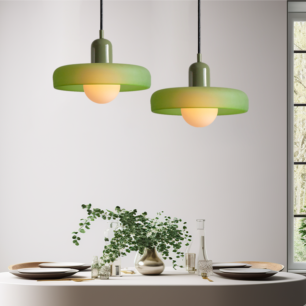 Adjustable Glass Pendant Lamp with Bauhaus Design – Dining Room and Living Room Lighting | Sansoti