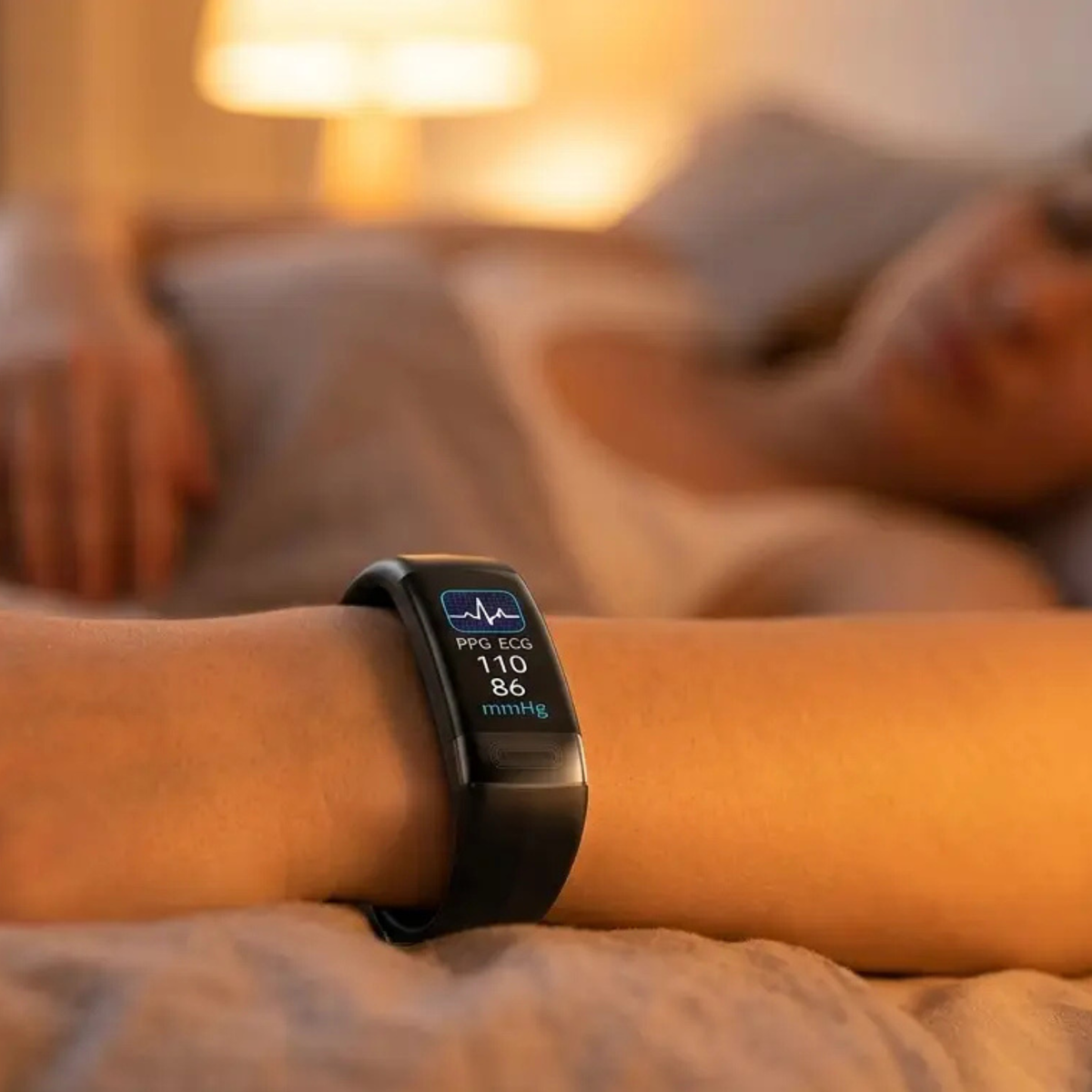 Smartwatch z ciśnieniomierzem, EKG, pulsometrem, pomiarem saturacji i monitorowaniem snu – monitor zdrowia | Sansoti