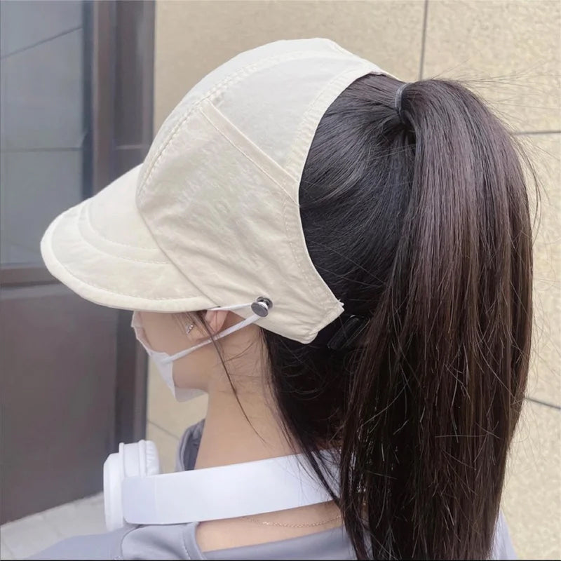 Foldable sun hat with UV protection UPF 50+ and adjustable chin strap | Breathable Panama hat for garden, hiking and beach | Sansoti