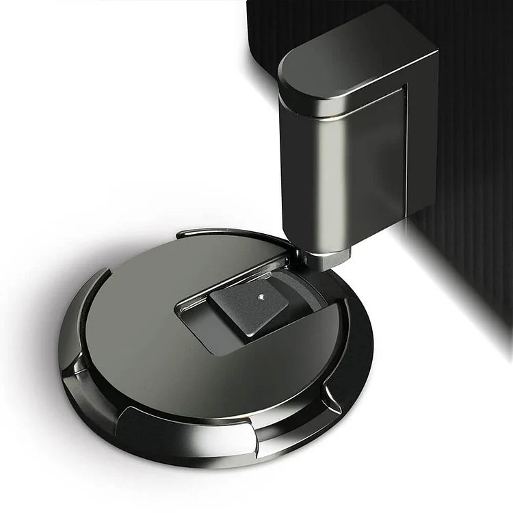 Deurstopper Vloer Push Lock Zinklegering Mechanisch RVS Design | Sansoti