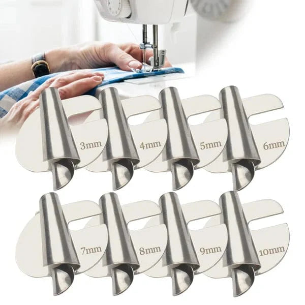 Spiraalzoomvoet Set 8 Delig RVS 3-10mm Naaimachine Accessoire | Sansoti