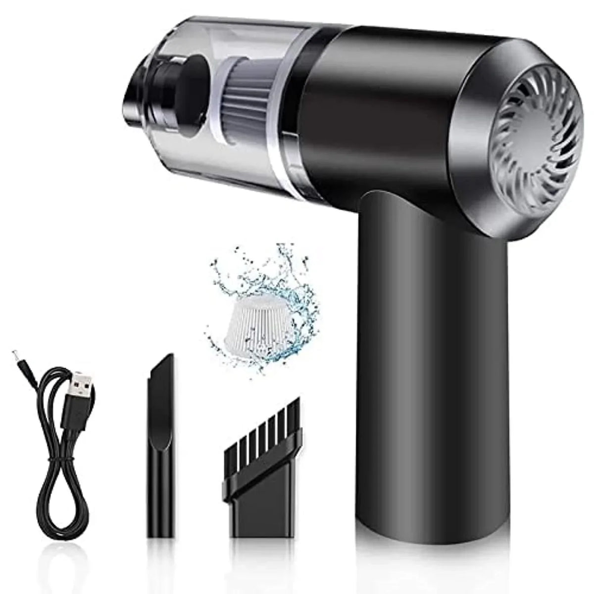 Wireless Handheld Vacuum Cleaner Compact Mini Vacuum for Desk, Car, and Home Rechargeable Small Storage USB Table Vacuum Car Vacuum | Sansoti