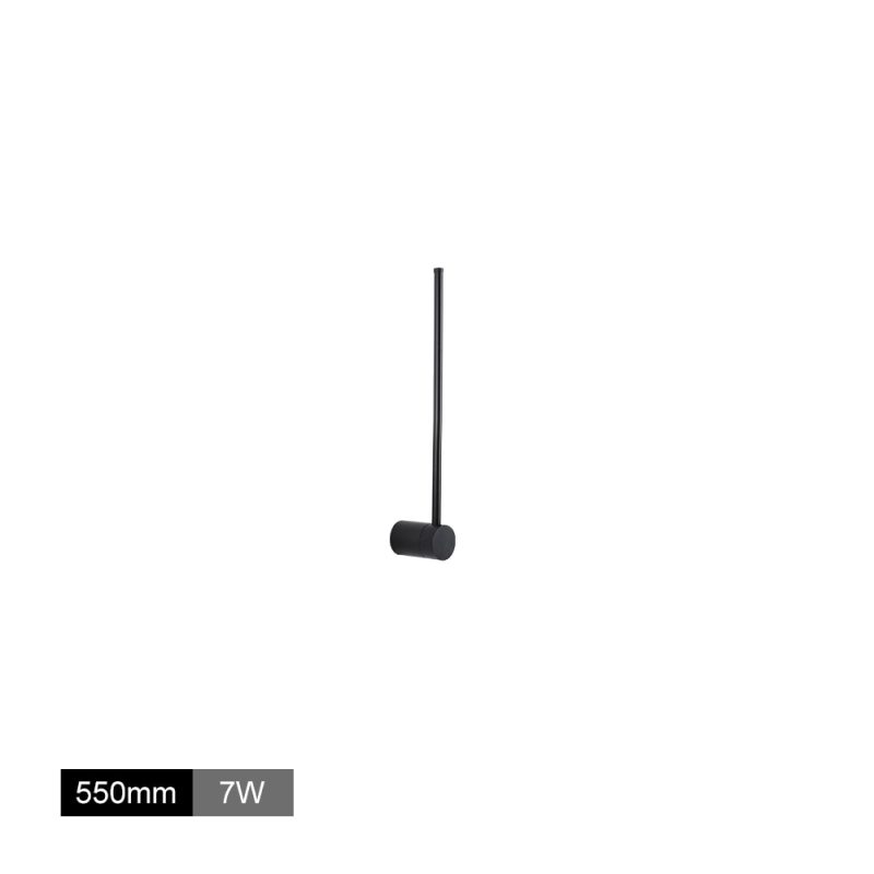 Minimalistische Metall-Wandleuchte mit linearem Design für Wohnzimmer, Schlafzimmer, Esszimmer und Leseecke als stimmungsvolle Beleuchtung | Sansoti