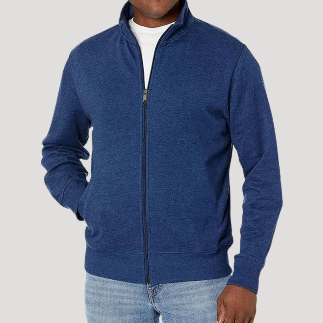 Men's Lightweight Spring Jacket with Zipper, Casual, Comfortable for Everyday Wear, Versatile, Modern Design, Stylish | Sansoti