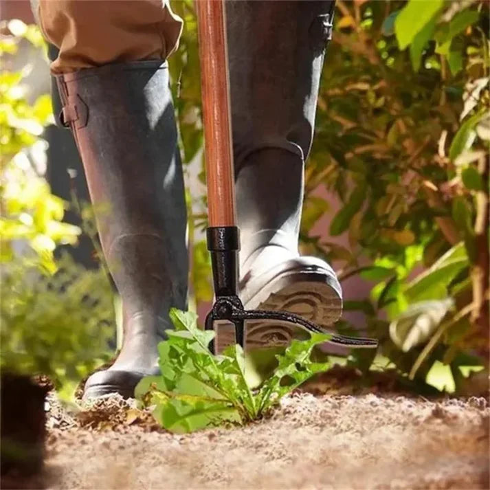 Weed Remover with Root Extractor for Effective Garden Maintenance | Manual Gardening Tool | Sansoti