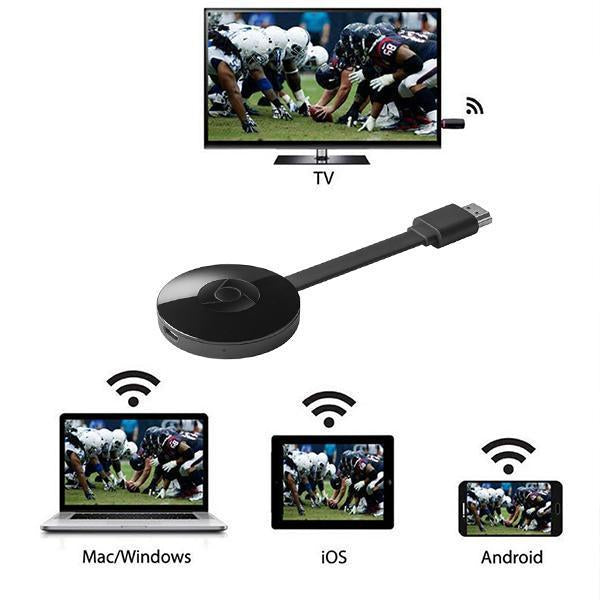 Wireless Screen Mirroring Dongle Full-HD HDMI WiFi Adapter for TV Phone Laptop Tablet Presentation | Sansoti