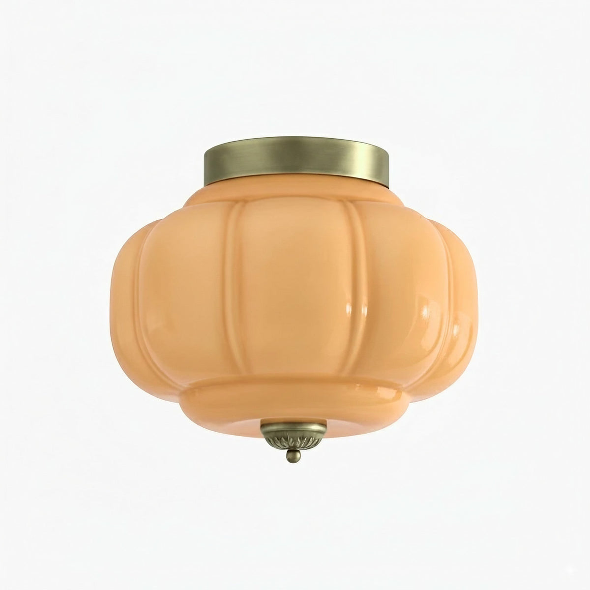 Deckenlampe Milchglas Glas-Schirm Moderne Beleuchtung Skandinavischer Stil Wohnzimmer Esszimmer Schlafzimmer Flush Mount | Sansoti