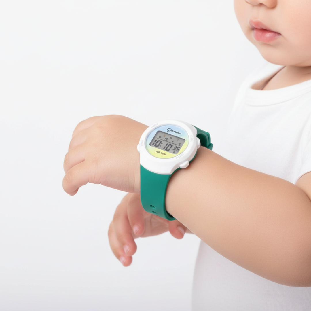 Digital Children's Watch Waterproof Sports Watch with Alarm and Stopwatch Children's Alarm Clock Wristwatch for Kids Girls Boys | Sansoti