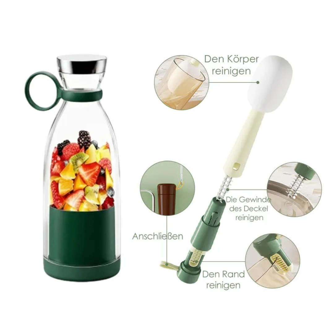 Przenośny blender do smoothie z akumulatorem do ładowania, idealny w podróży | Sansoti