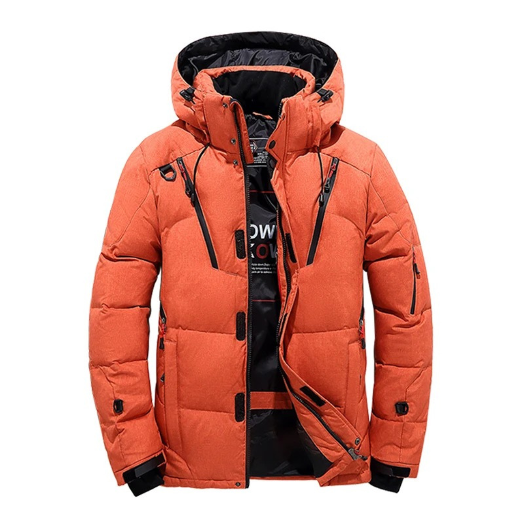 Gewatteerde Winterjas Afneembare Capuchon Winddicht Dik Gevoerd Heren Outdoor Dames Warm Casual Lange Mouw | Sansoti