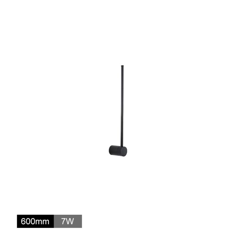 Minimalistische Metall-Wandleuchte mit linearem Design für Wohnzimmer, Schlafzimmer, Esszimmer und Leseecke als stimmungsvolle Beleuchtung | Sansoti