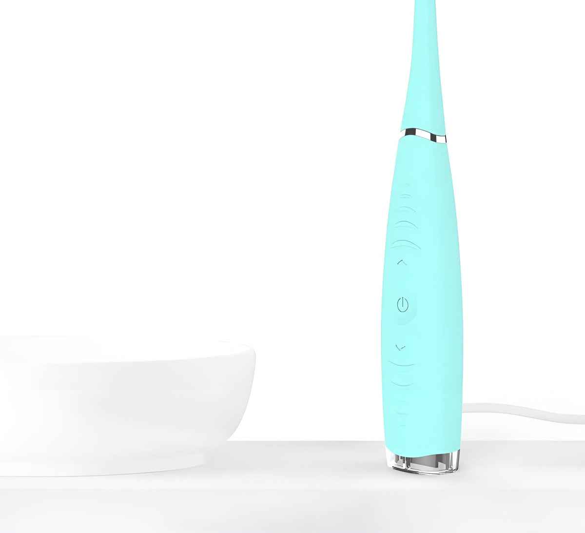 Ultrasonic Teeth Cleaner and Tartar Remover Rechargeable Stain Removal at Home Professional Oral Care | Sansoti