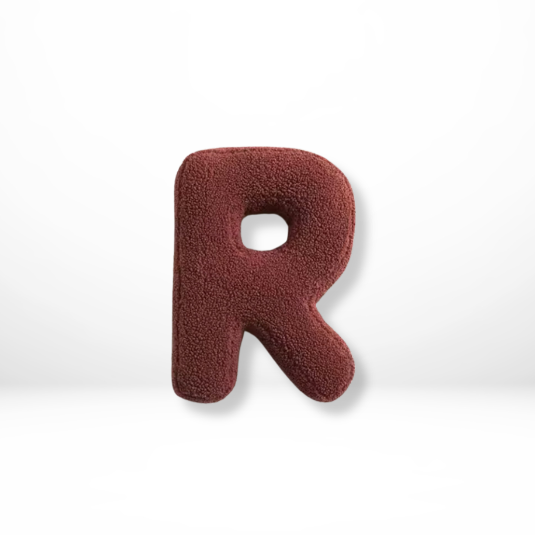 Coussin décoratif Alphabet – Personnel, doux et unique