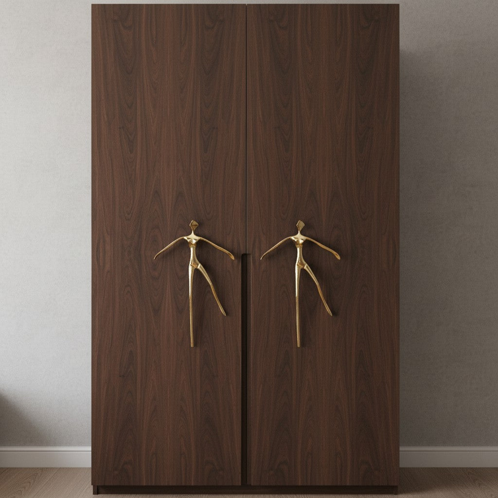 Minimalistischer Möbelgriff - Messing Silber Rosa - skandinavisches Möbeldesign | Sansoti