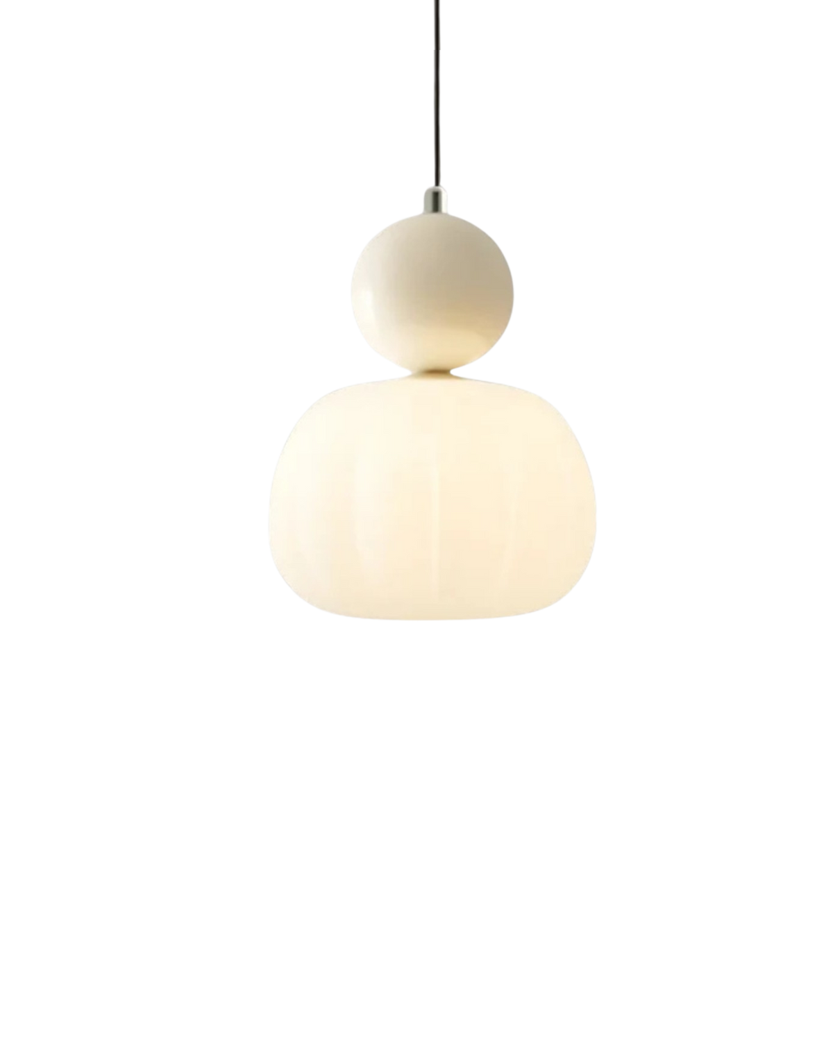 Suspension Art Déco sculpture avec lueur chaude pour salon et salle à manger | Sansoti