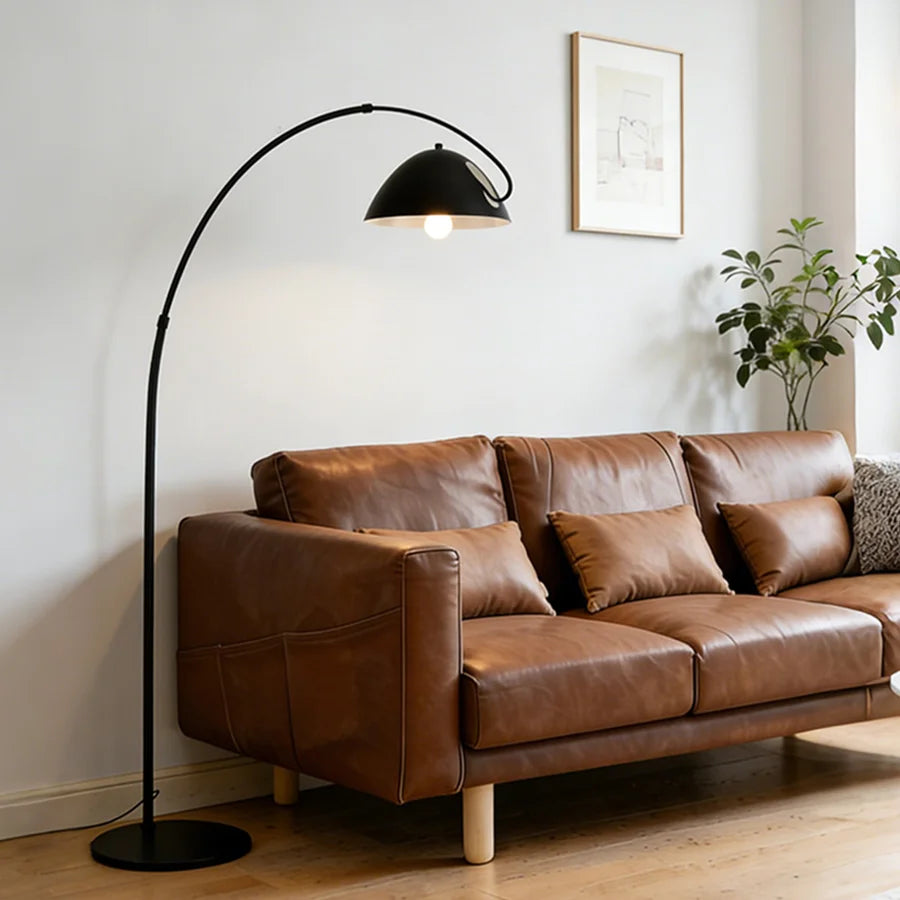 Bogen-Stehlampe LED Modern 3 Lichtfarben Dimmbar E27 Wohnzimmer | Sansoti