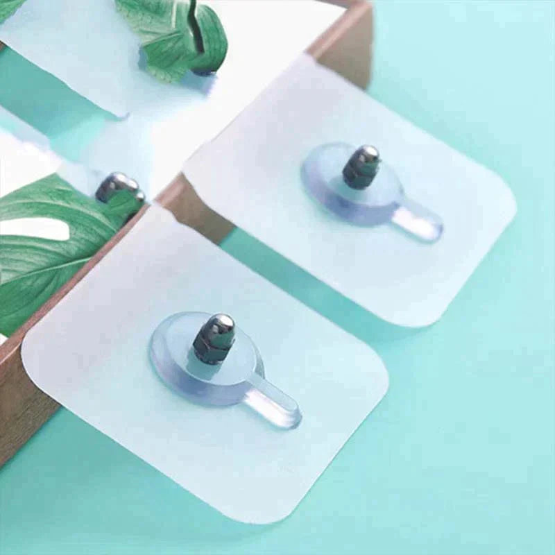 Self-Adhesive Wall Hooks Set for Damage-Free Hanging | Sansoti