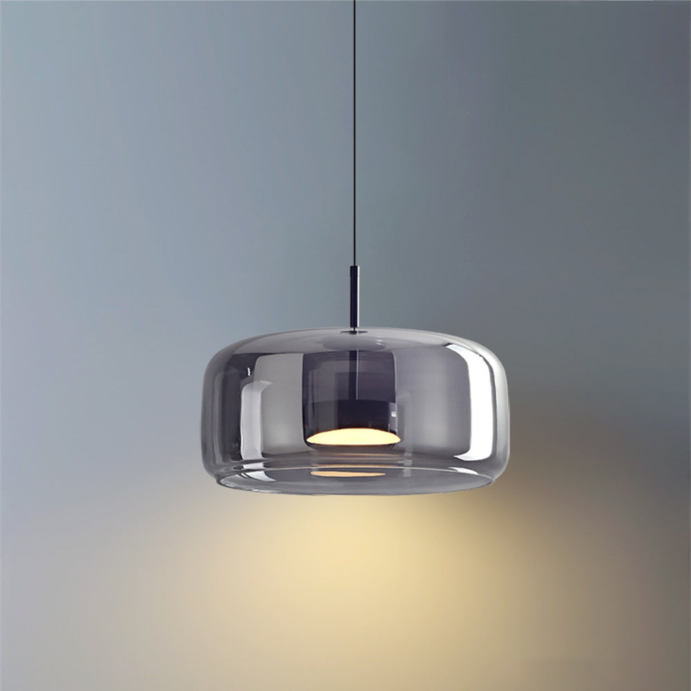 Liodell hanglamp glas messing verstelbaar eettafel woonkamer keuken modern design verlichting | Sansoti