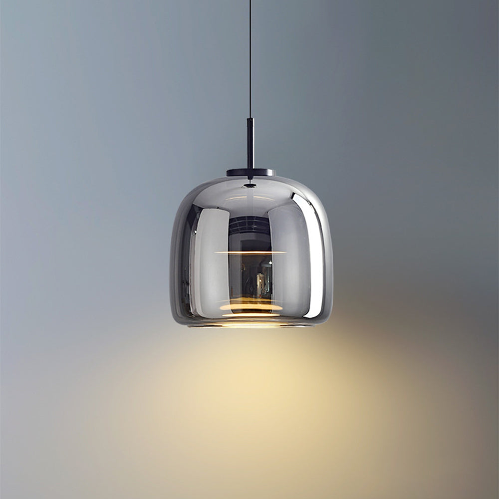 Liodell hanglamp glas messing verstelbaar eettafel woonkamer keuken modern design verlichting | Sansoti