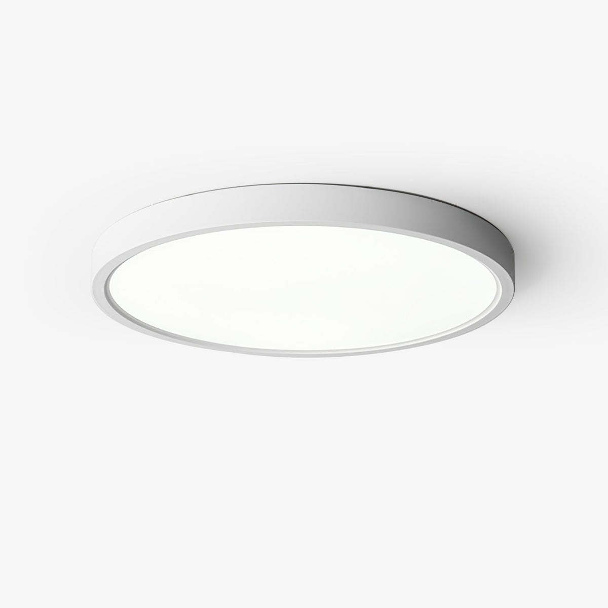 Ultradünne runde LED-Deckenleuchte mit minimalistischer moderner Ausführung für Wohnzimmer und Schlafzimmer, 5 Größen | Sansoti